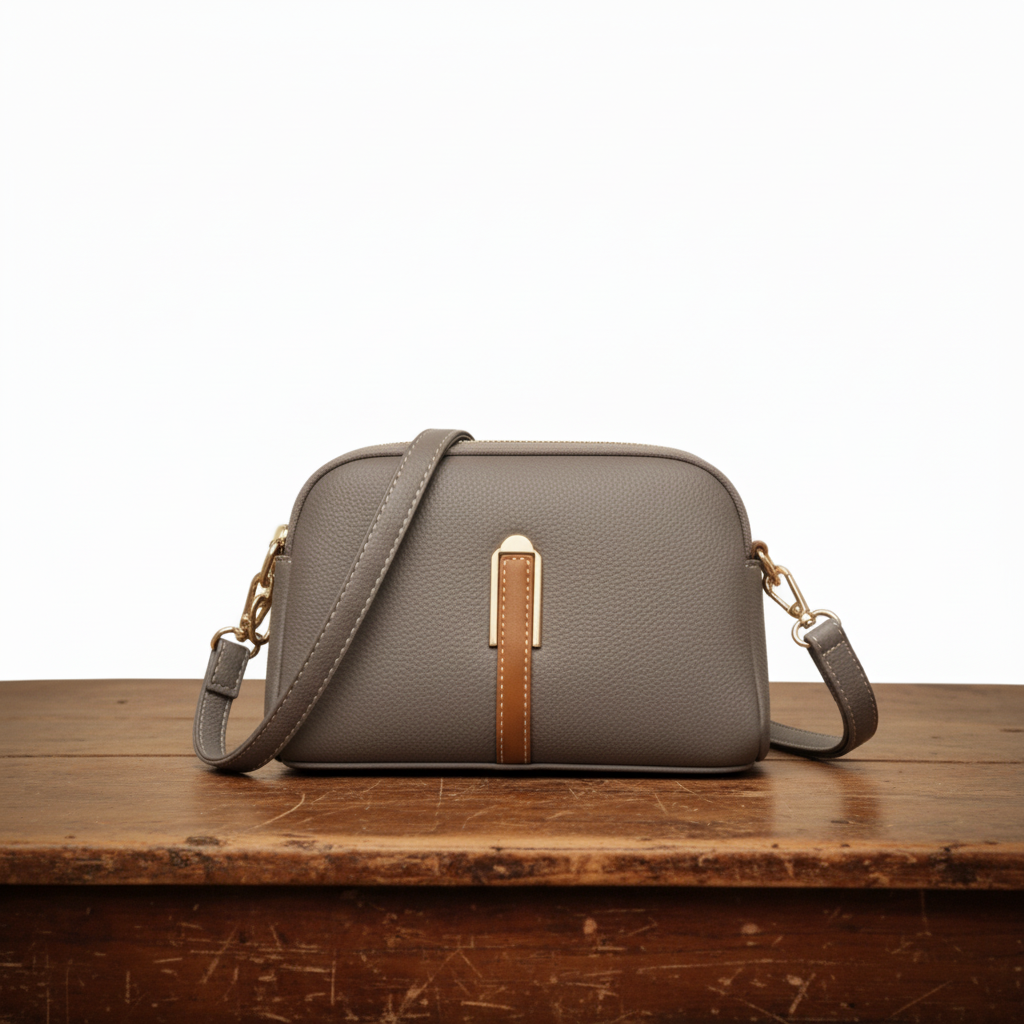 Albane – Sac à bandoulière grainé
