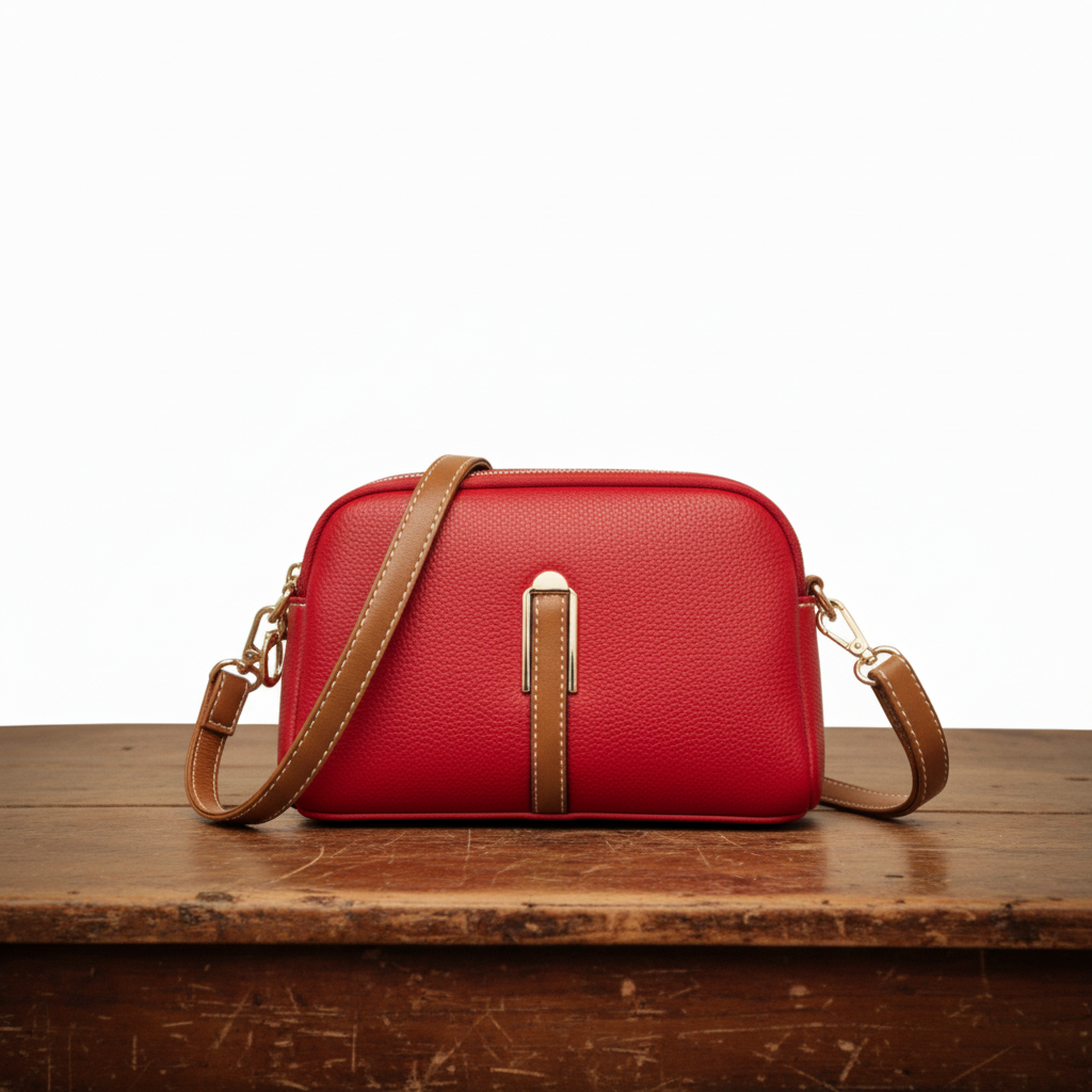 Albane – Sac à bandoulière grainé