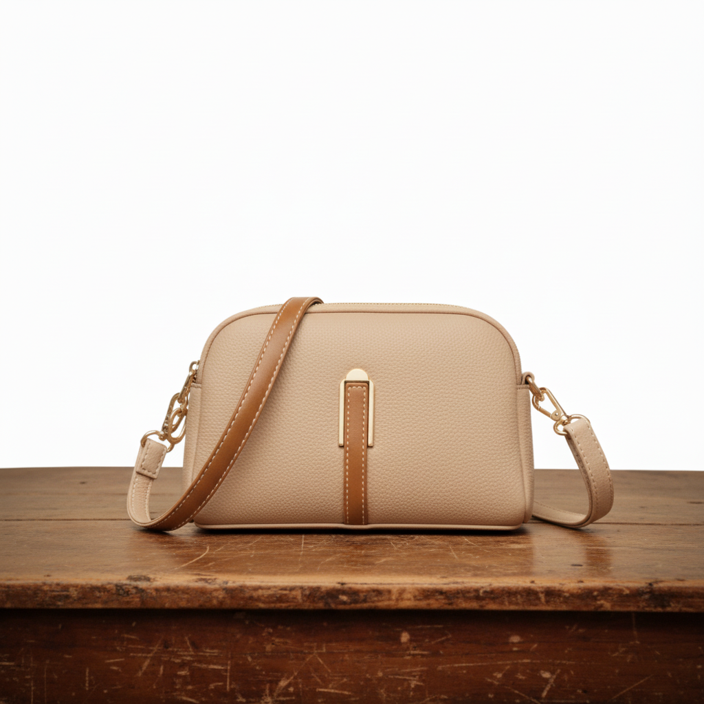 Albane – Sac à bandoulière grainé
