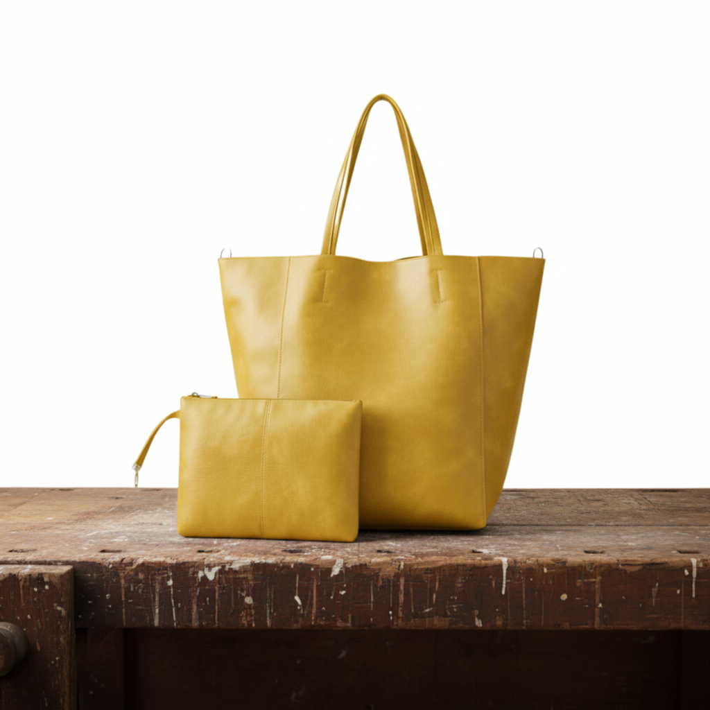 Camélia – Sac porté épaule rétro souple
