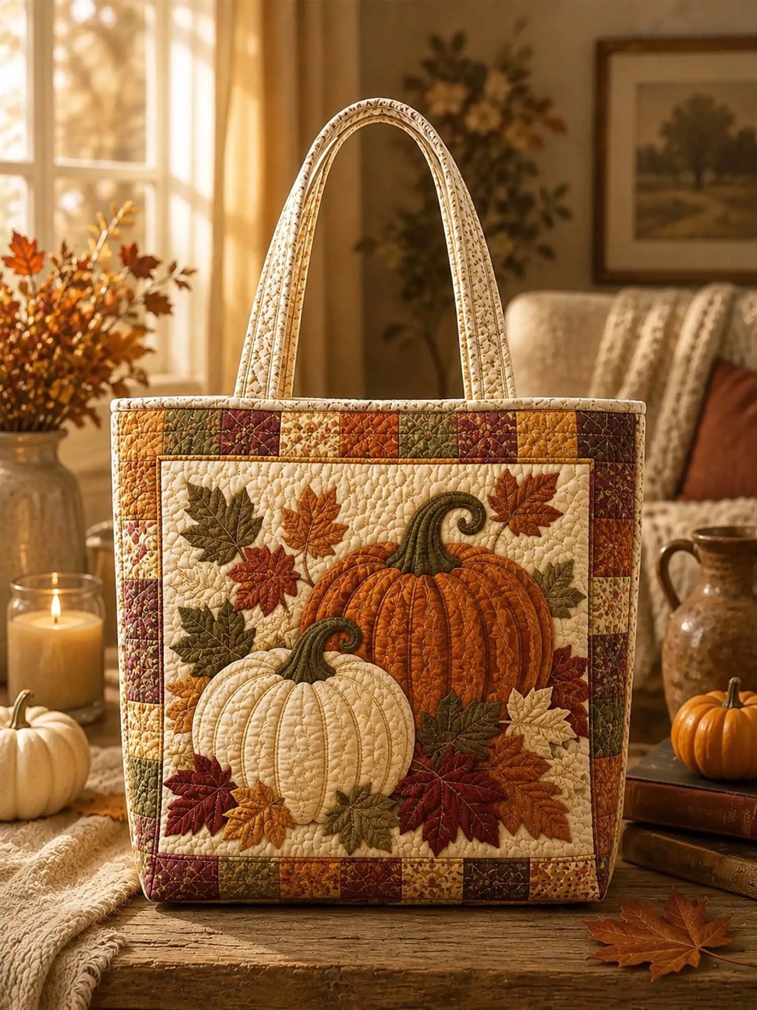 Sac cabas matelassé