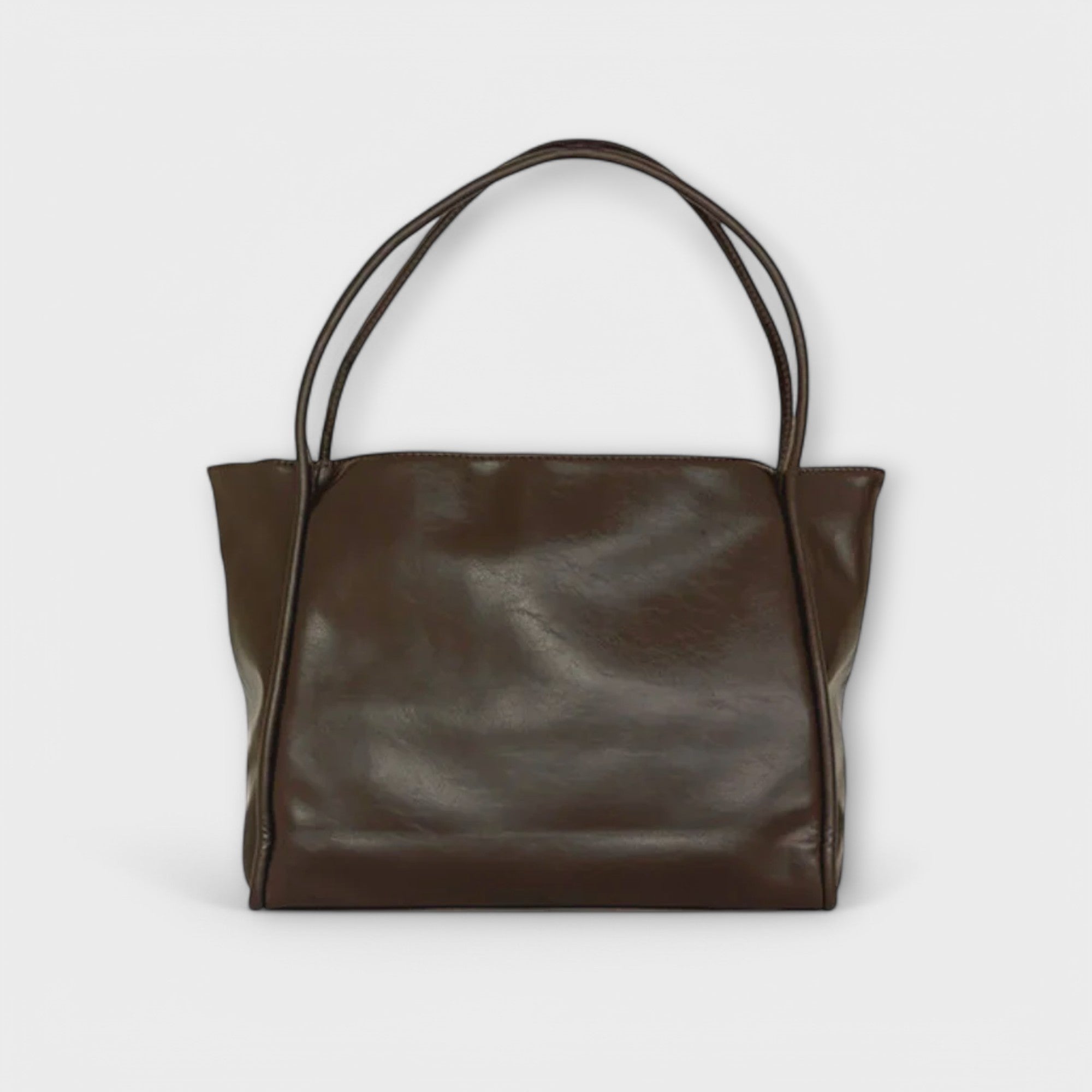Prune – Strukturierte Vintage-Einkaufstasche