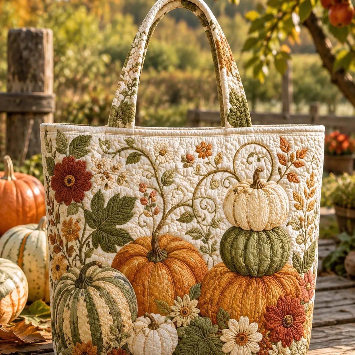Sac cabas matelassé