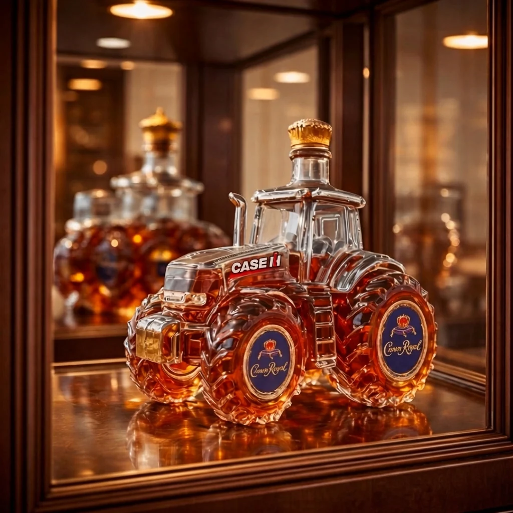 Whisky-Karaffe – Sonderedition Klassischer Traktor