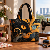 Sac à main artisanal | Le Chat mystérieux