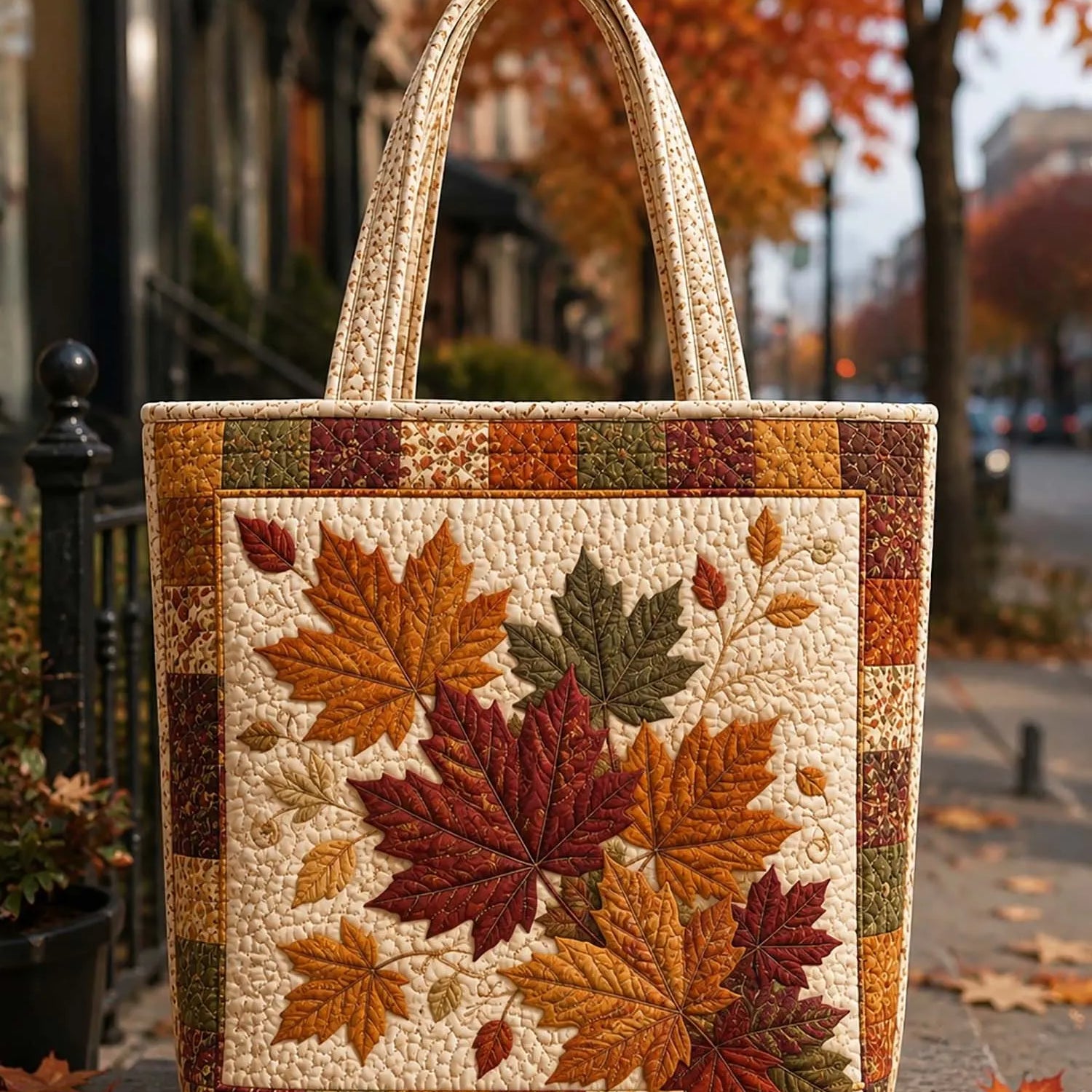Sac cabas matelassé