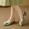 Mathilde – Chaussures élégantes à détail fleuri