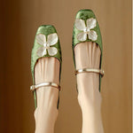 Mathilde – Chaussures élégantes à détail fleuri