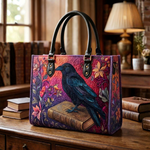 Sac à main - Livre & Corbeau