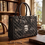 Sac à main - Corbeau sombre et romantique