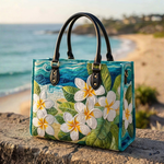 Sac à main - Fleurs de frangipanier