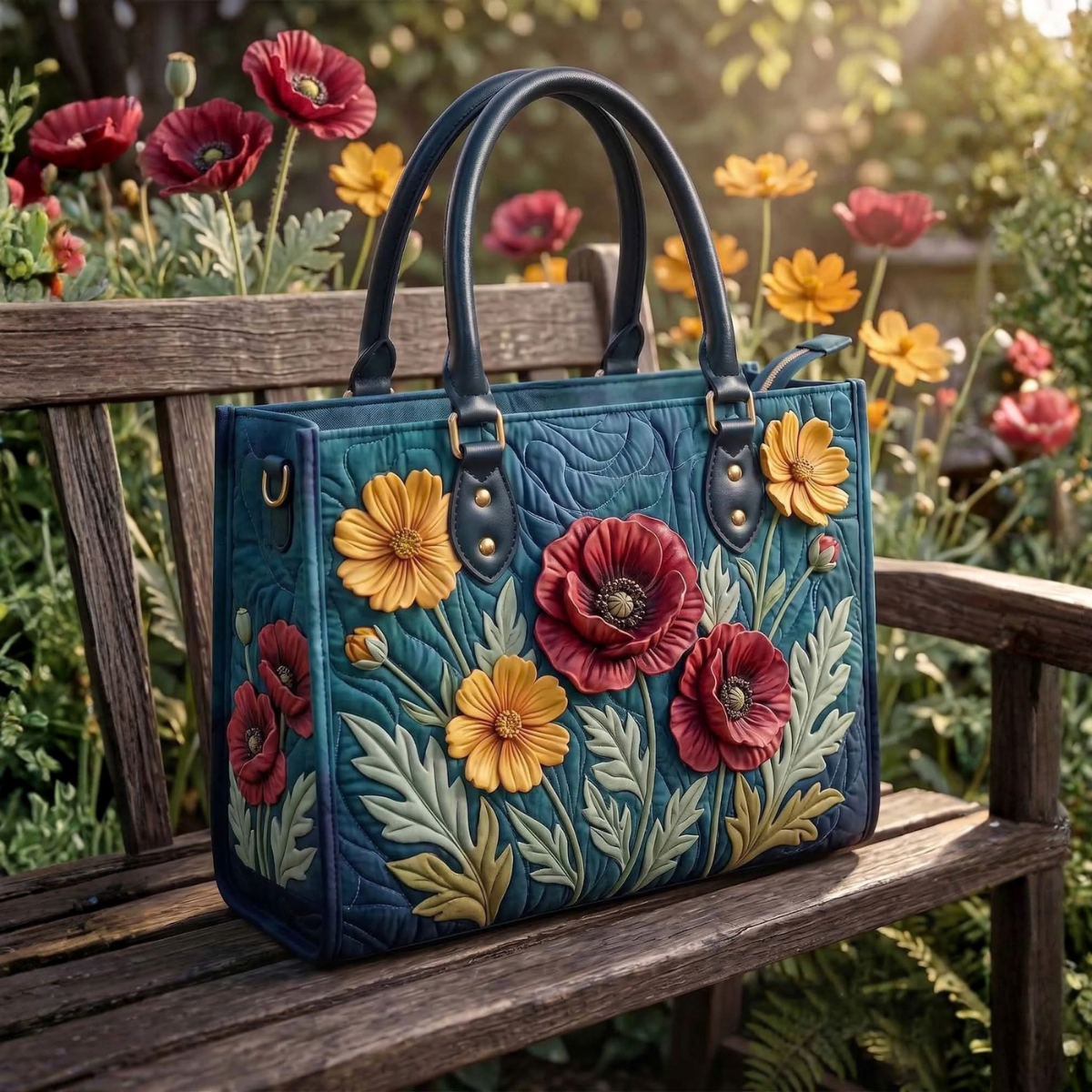 Sac à main - Coquelicot & Panier à bijoux