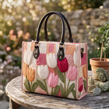 Sac à main - Tulipes Roses
