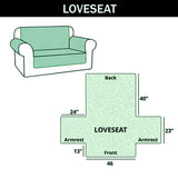 Autumn Forest Quilted Sofa Cover