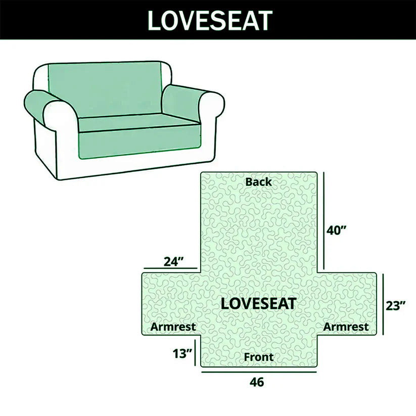 Autumn Forest Quilted Sofa Cover