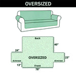 Autumn Forest Quilted Sofa Cover