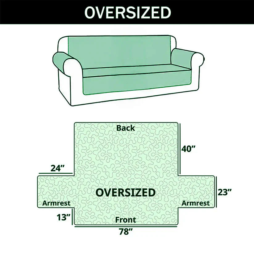 Autumn Forest Quilted Sofa Cover