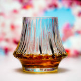 Japanisches Kristall-Whiskyglas Yama